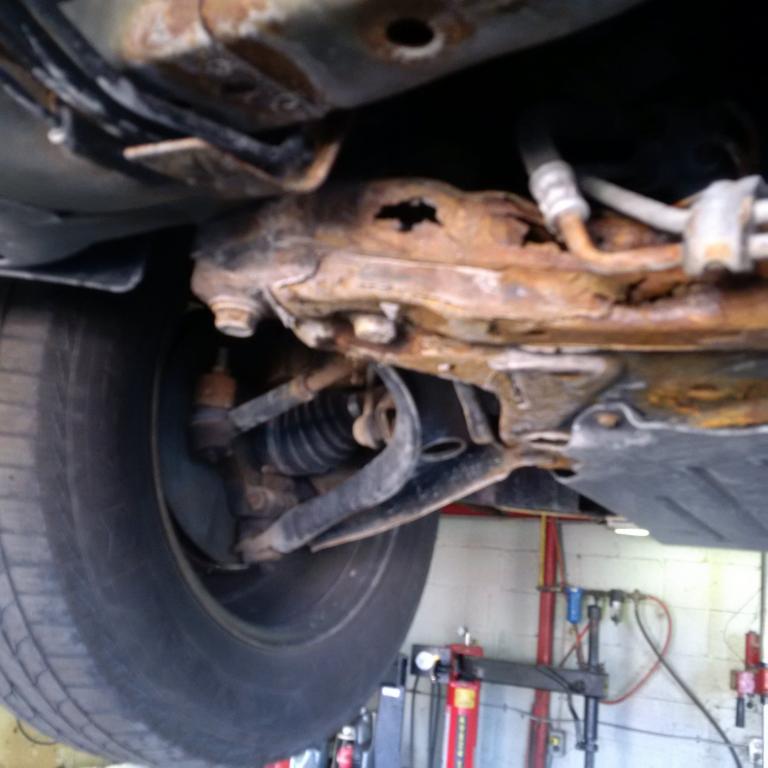 2009 Jeep Patriot Subframe/Cradle Rust: 3 Complaints