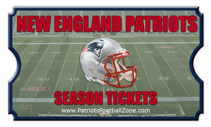 2020 New England Patriots Season Football Tickets