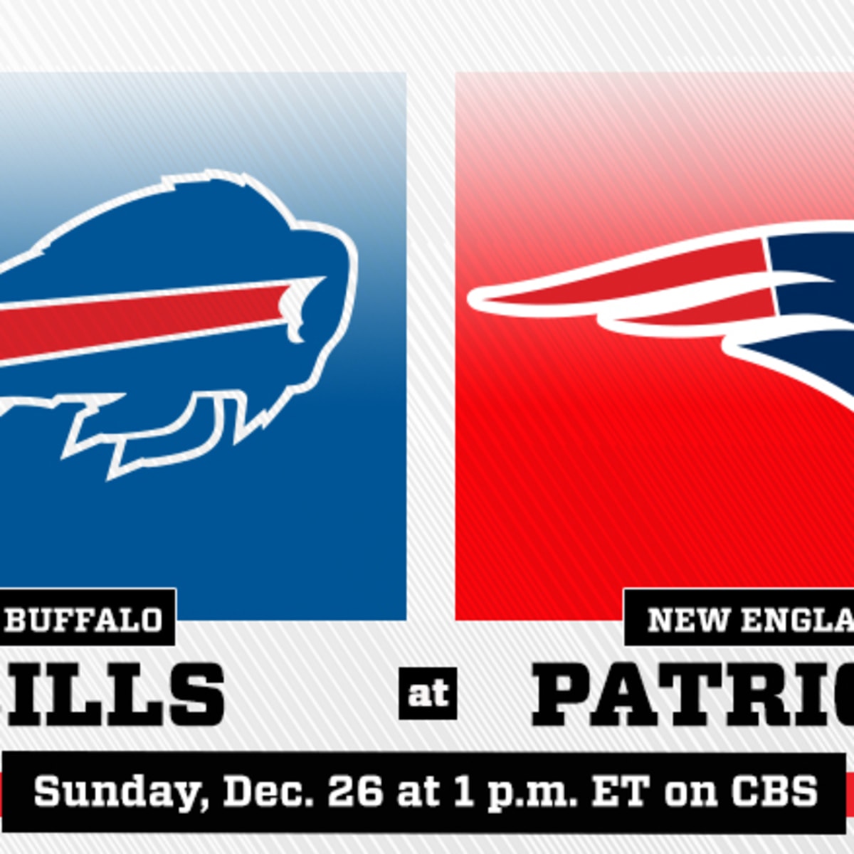 AFC Game of the Week: New England Patriots Vs. Buffalo Bills