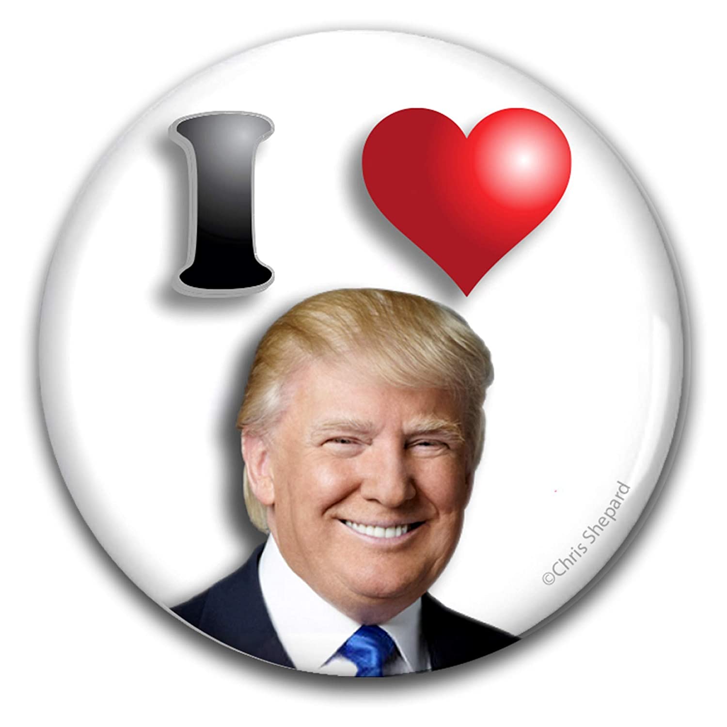 Amazon.com: I Love Donald Trump 2024 Buttons