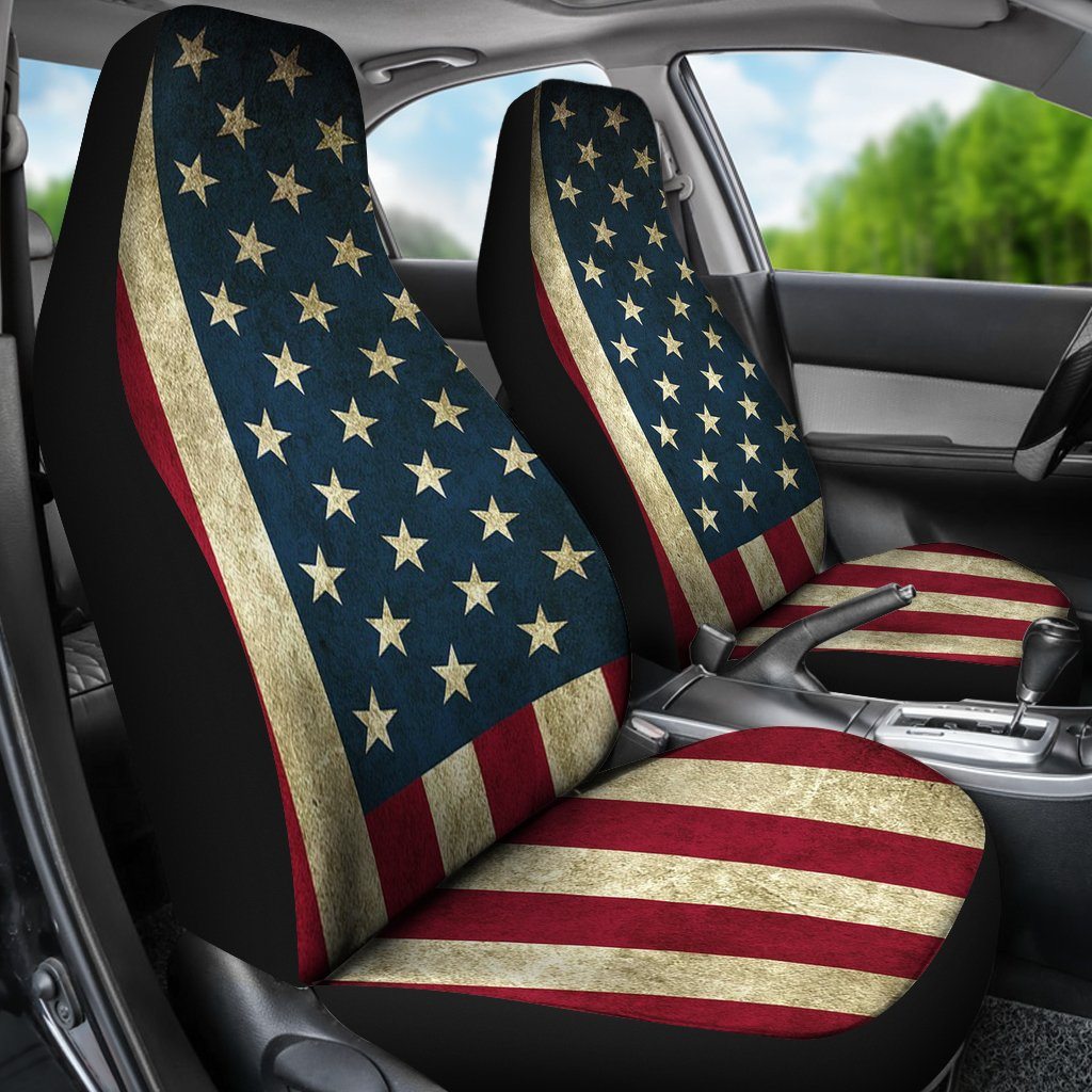 American Flag Car Seat Covers (Set of 2)  Official Tactical Store