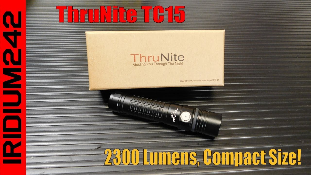 An Excellent EDC Option: The ThruNite TC15