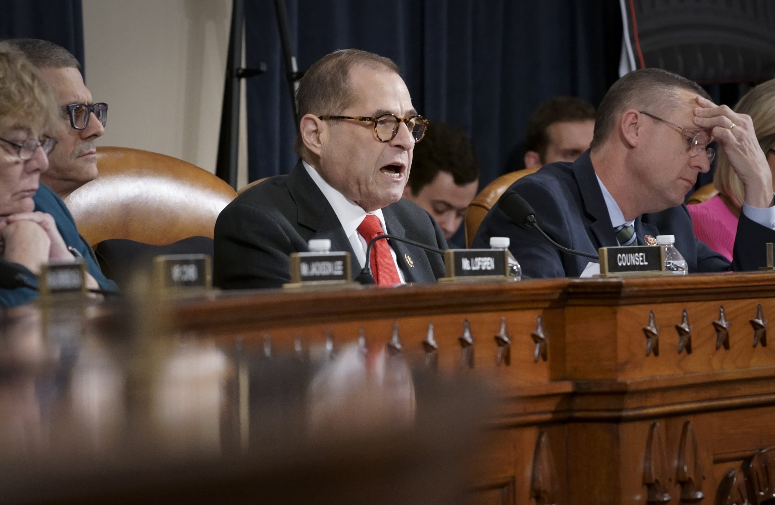 AP FACT CHECK: Impeachment hearing draws too