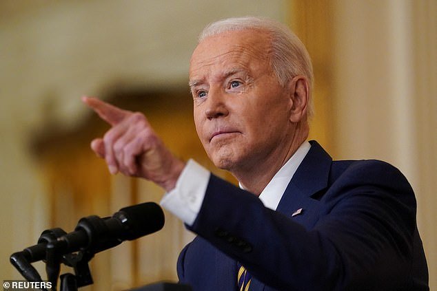 Biden claims five GOP senators told him they