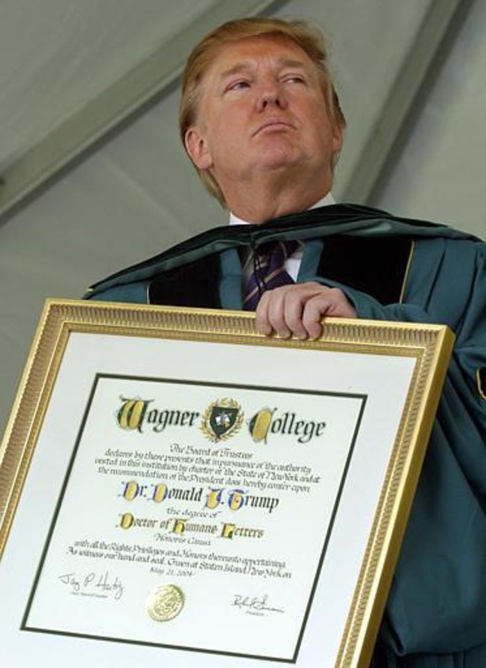 blueseedesign: What College Degree Does Trump Have