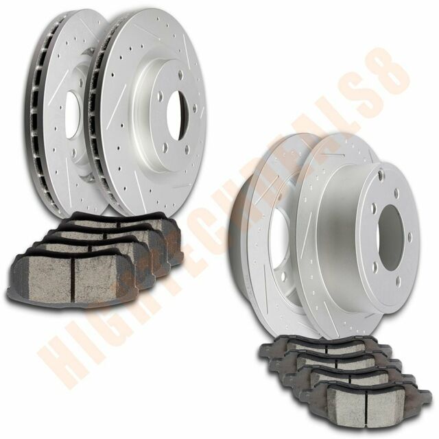 Brake Discs Rotors With Ceramic Pads For 2009 2010