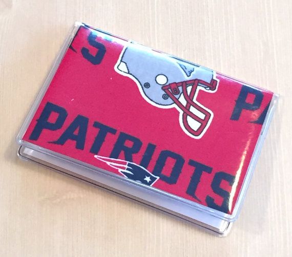 Card Case Mini Wallet New England Patriots