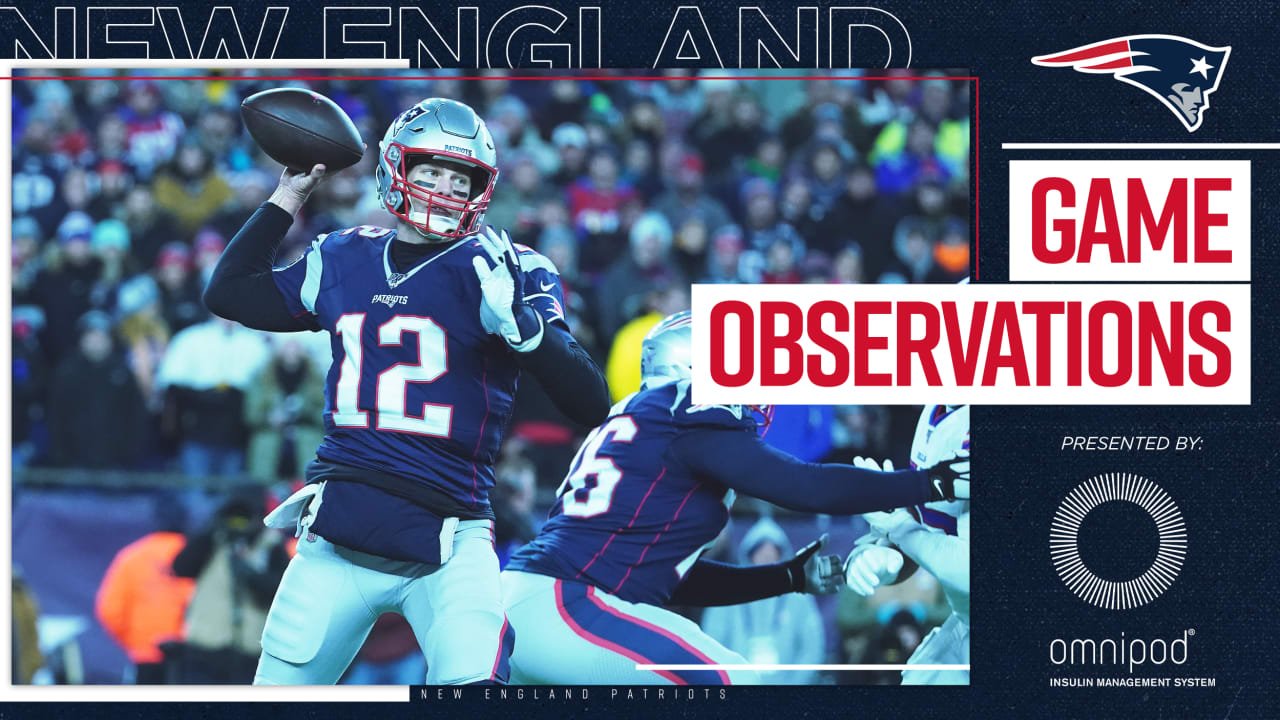 Game Observations: Patriots find offensive stride, outlast ...