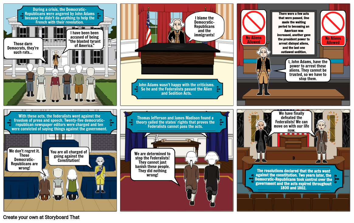 History Project Storyboard by 00539fe5
