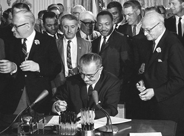 How LBJ and Republicans Passed the Civil Rights Act of 1964  The Write ...