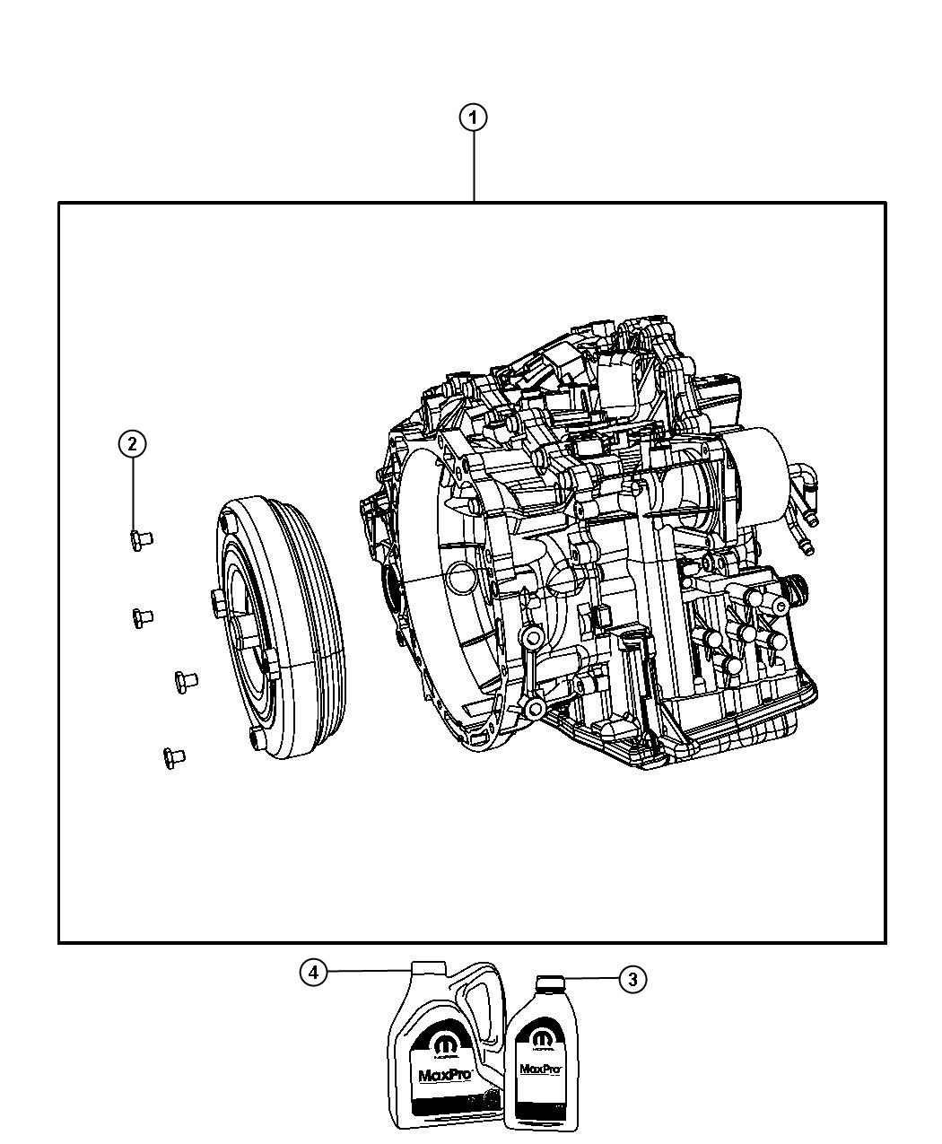 Jeep Patriot Transaxle package. With torque converter. Remanufactured ...