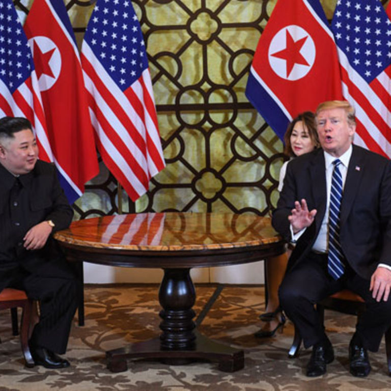 Kim, Trump get down to business over N. Korean nukes