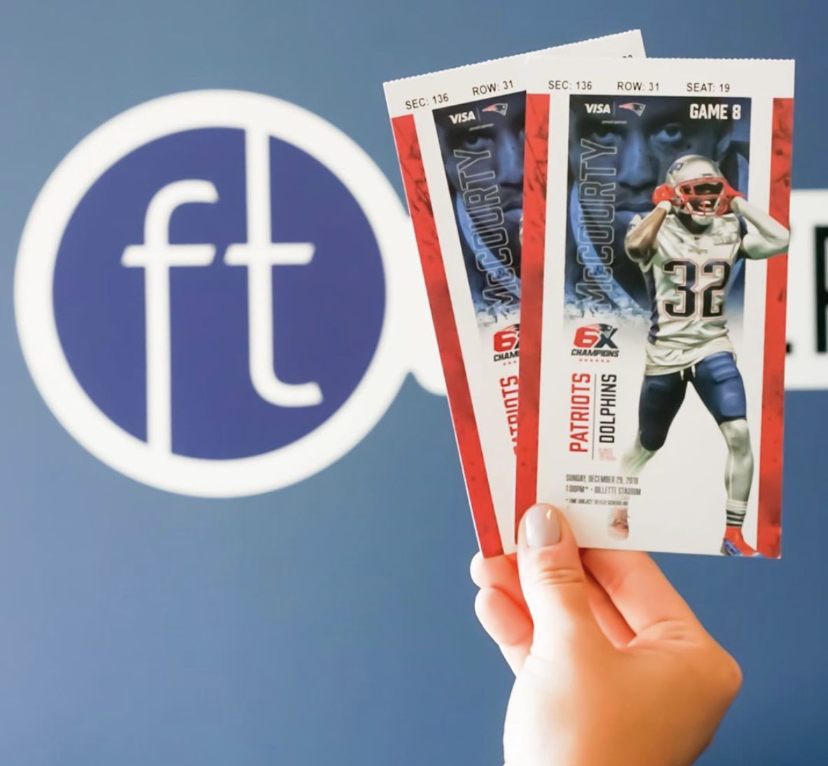 Last Chance To Win Patriots Tickets from the Fitzpatrick Team