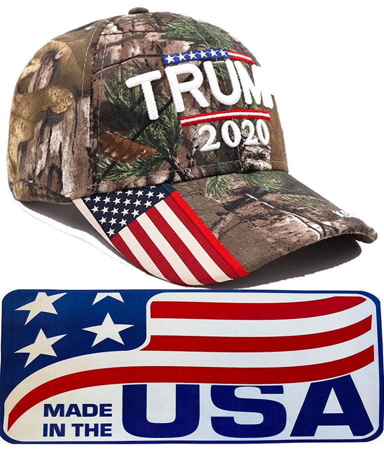 Made in USA Donald Trump Hat 2020 MAGA Keep America Great Camo Hat ...
