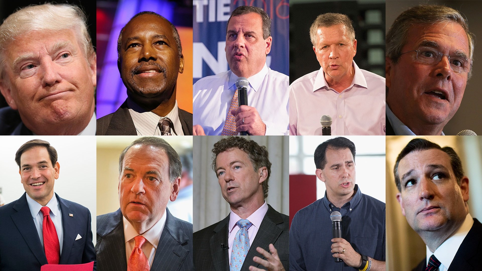 Meet the top 10 Republican presidential wannabes  Channel ...