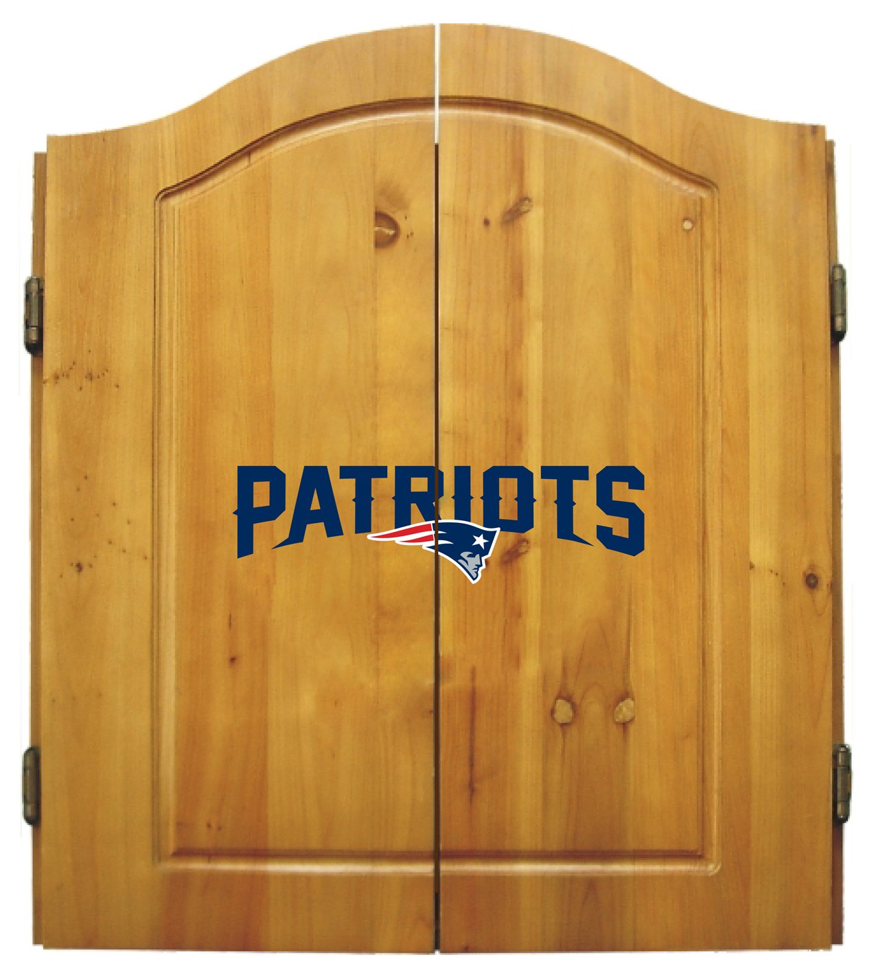 New England Patriots NFL Complete Dart Board Cabinet Set (w/darts ...