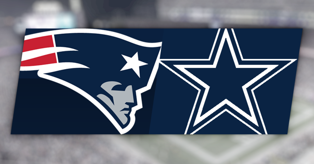 New England Patriots vs. Dallas Cowboys in Foxborough at