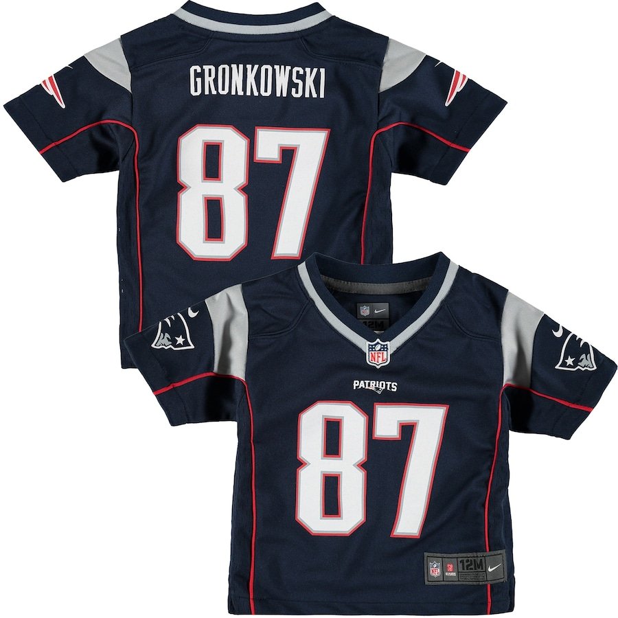 Nike Rob Gronkowski New England Patriots Infant Navy Team ...