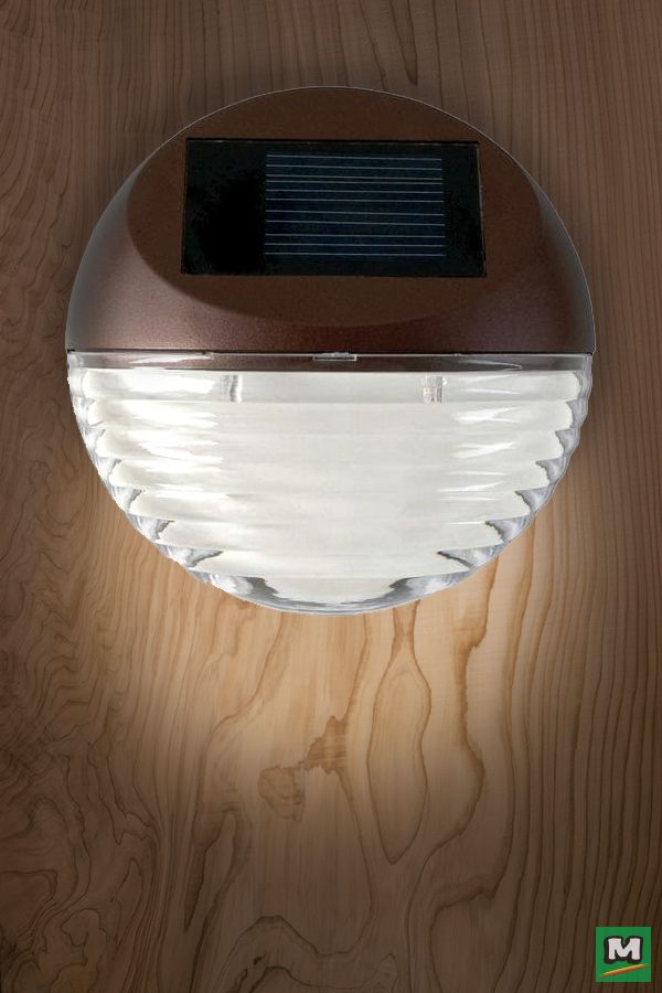Patriot Lighting® Vega Solar LED Round Deck Light with ...
