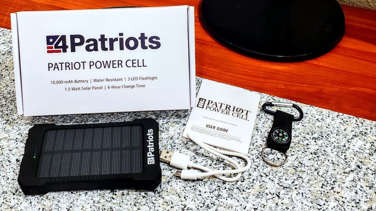 Patriot Power Cell Full Review: Solar Phone Charger ...