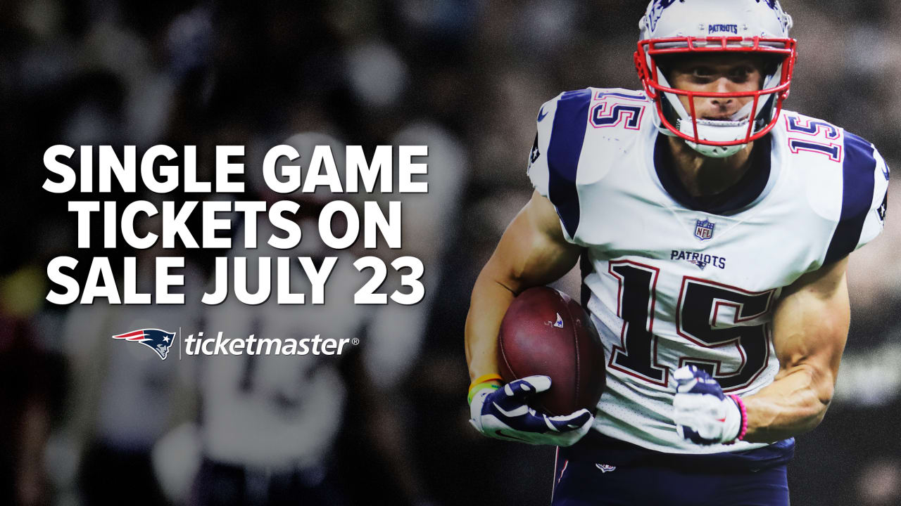 Patriots 2018 Individual Game Tickets to Go on Sale Monday ...