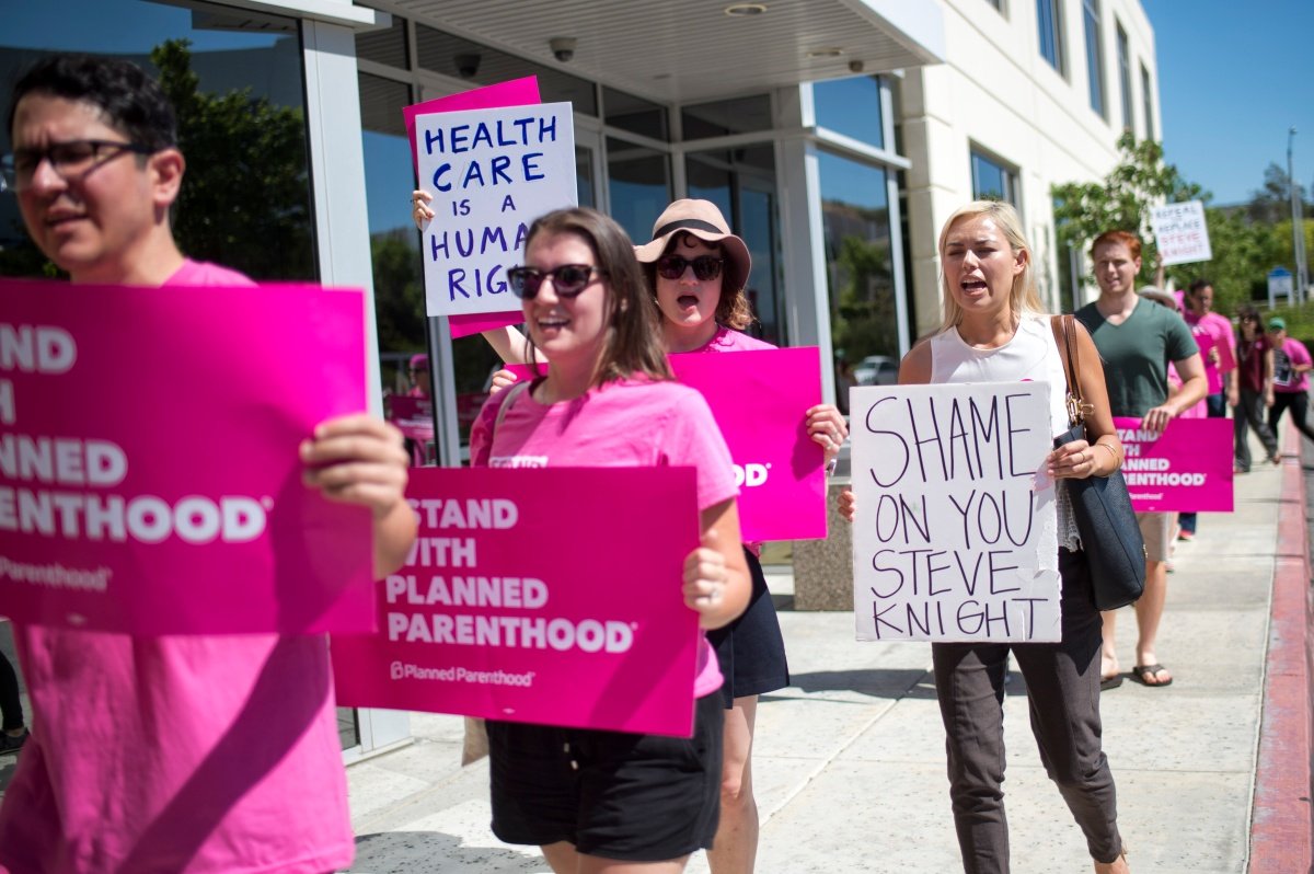 Planned Parenthood supporters slam Steve Knight for ...