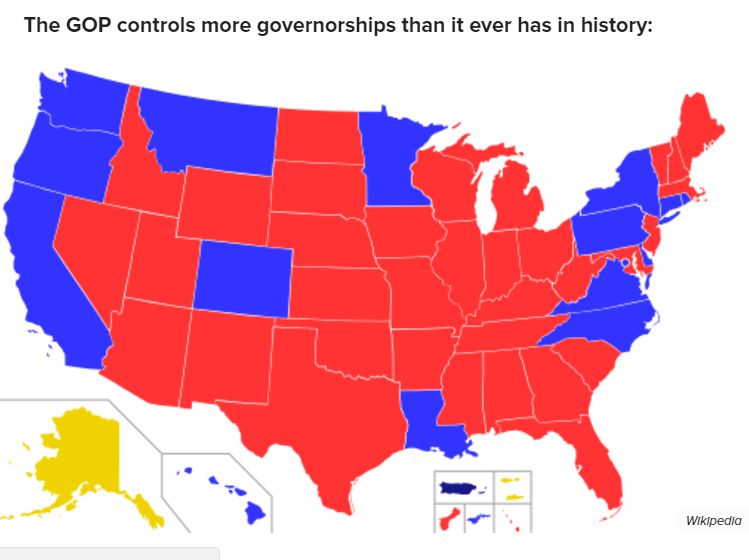 Republicans Control More Politically Than They Ever Have ...
