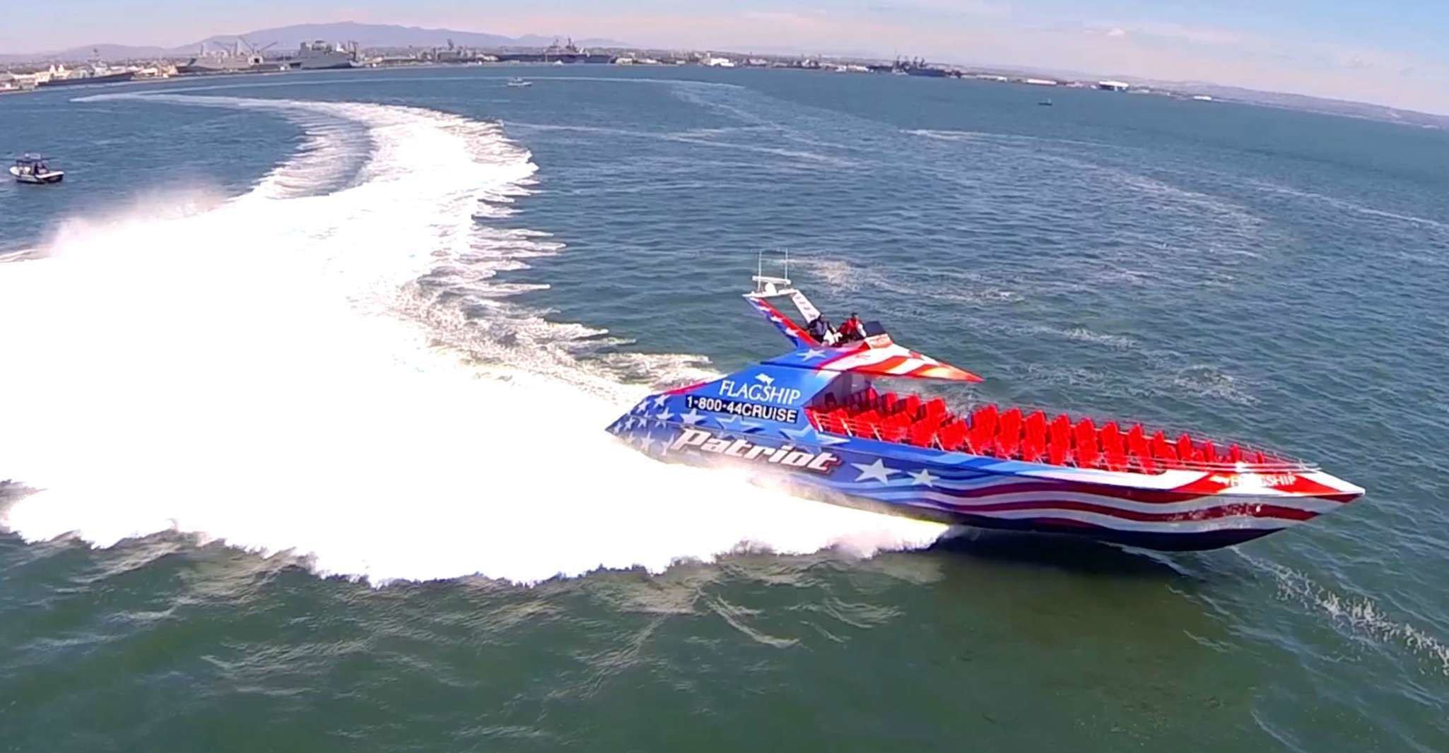 San Diego: Harbor Cruise &  Jet Boat Combo Tour on TourMega ...