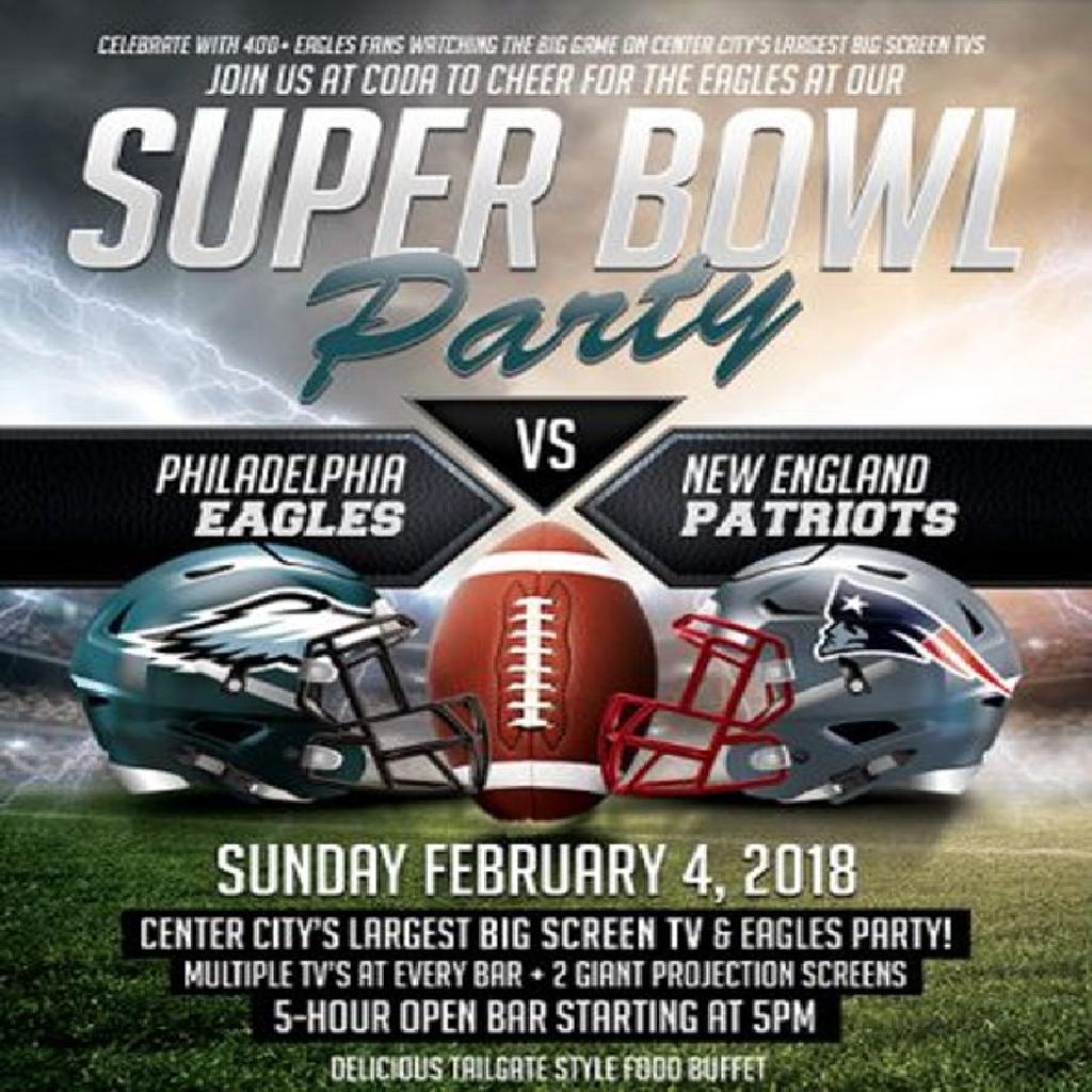 Super Bowl LII Eagles vs Patriots