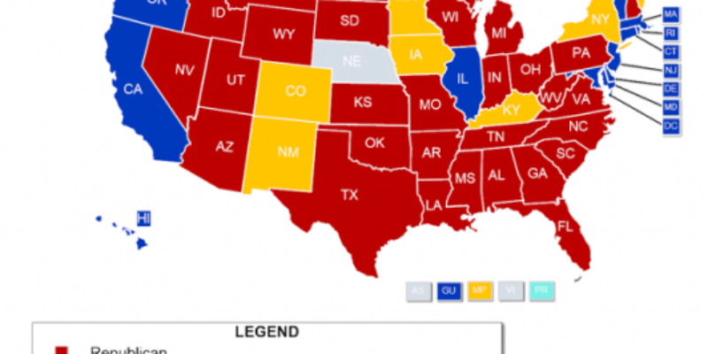 The Map That Shows How Much Control Republicans Have Over ...