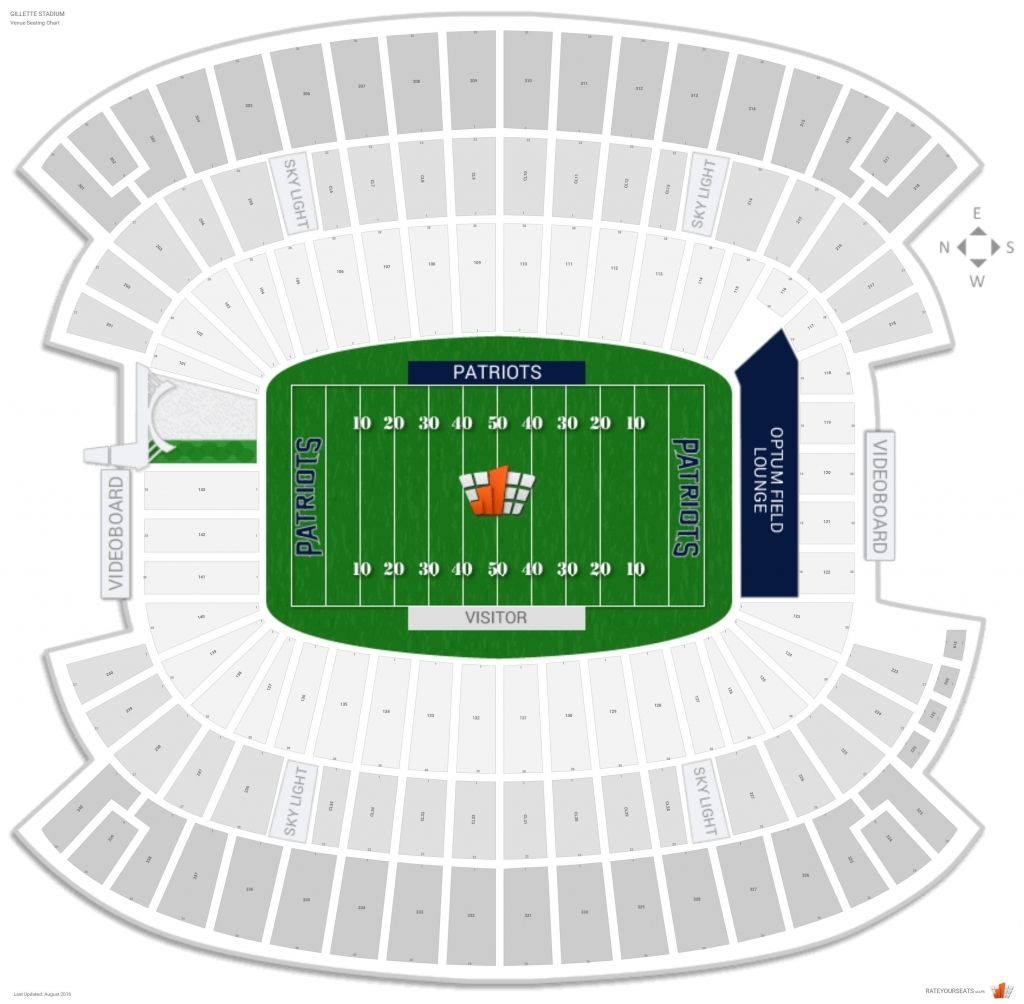 The Most Incredible patriots seating chart