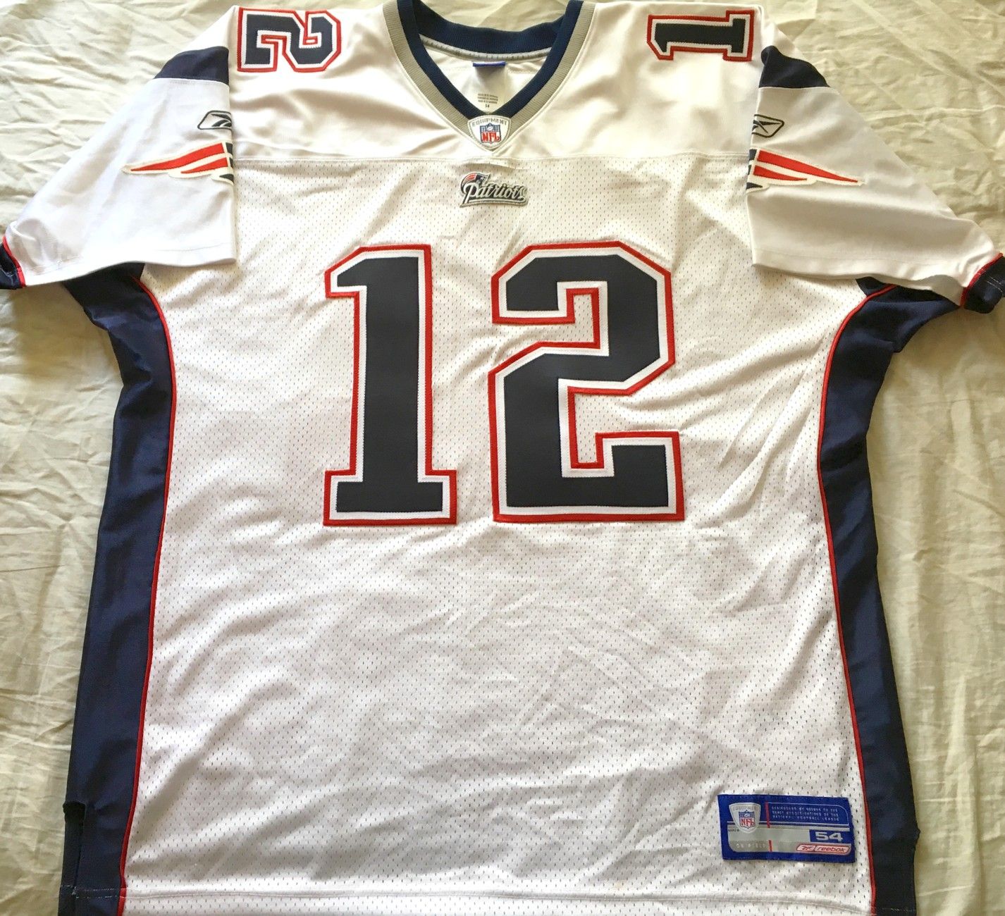 Tom Brady New England Patriots authentic Reebok game model ...