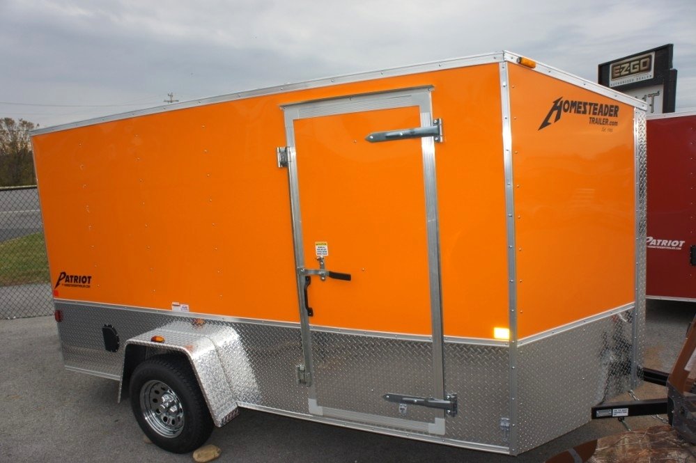 Trailers For Sale Homesteader 6 X 12 PS Patriot Enclosed ...