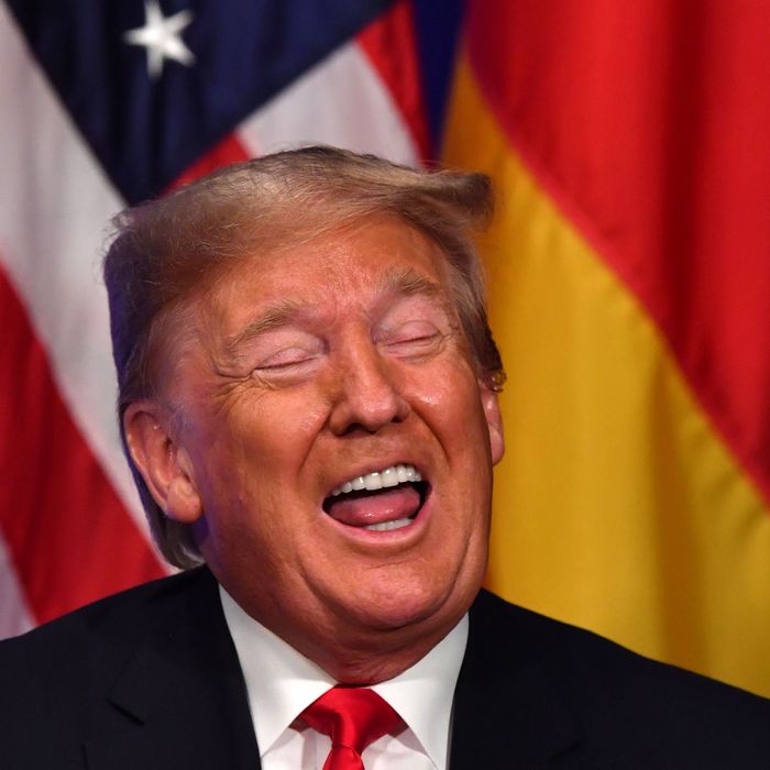Trump Says Environmentalists, Not Makeup, Turned Him Orange
