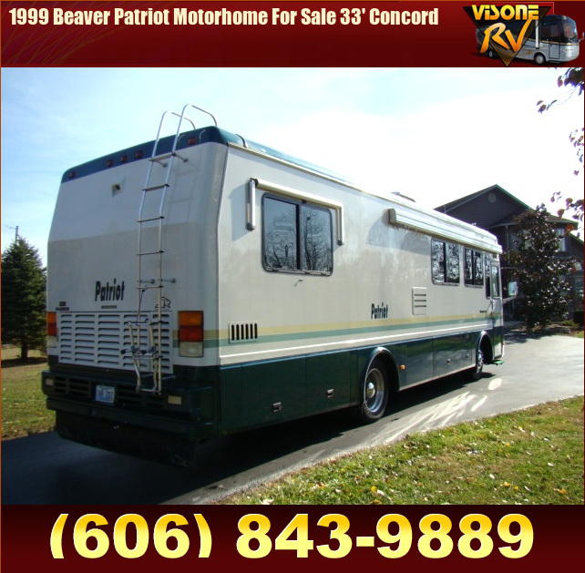 Used RV Parts 1999 Beaver Patriot Motorhome For Sale 33